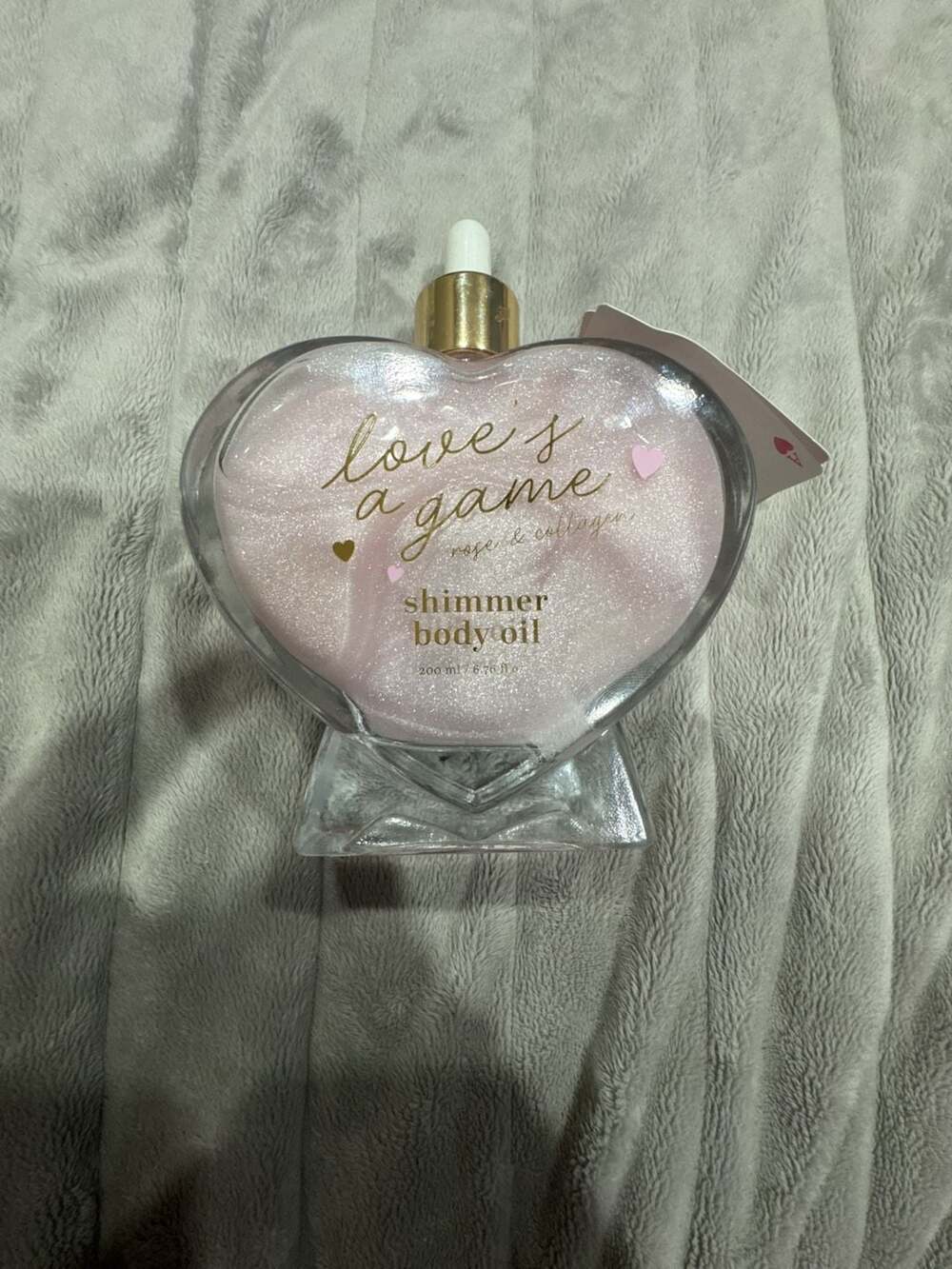 Love's A Game Rose & Collagen Shimmer Body Oil